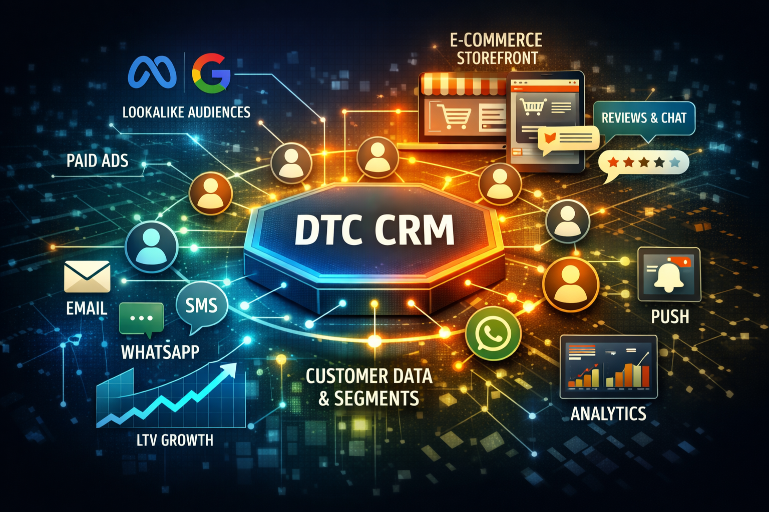 FROM E-MAIL AUTOMATION TO A HOLISTIC DTC CRM PLATFORM
